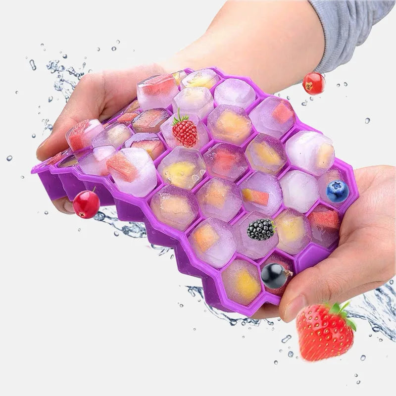 37-Cube Large-capacity Silicone Ice Tray